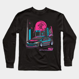 Black Honda Civic Si Long Sleeve T-Shirt